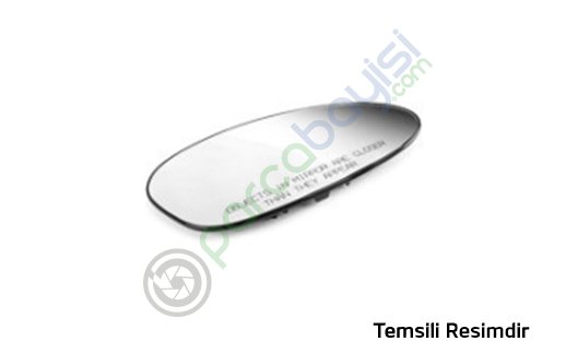 Kia Rio Ayna Camı Sol Mavi Orjinal | 87631Fd100