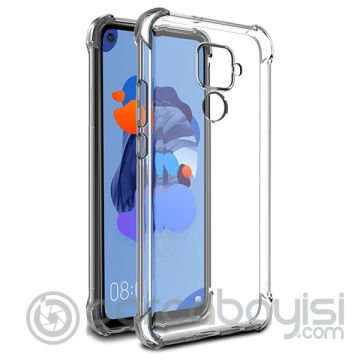 Huawei Mate 30 Lite-Nova 5i Pro Anti-Drop Darbe Emici Silikon Kılıf