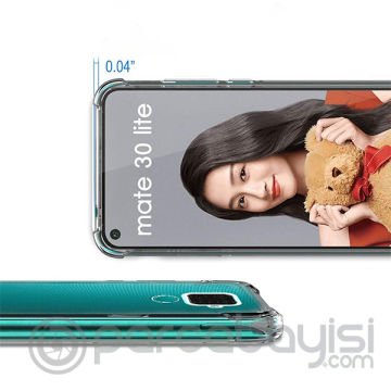 Huawei Mate 30 Lite-Nova 5i Pro Anti-Drop Darbe Emici Silikon Kılıf