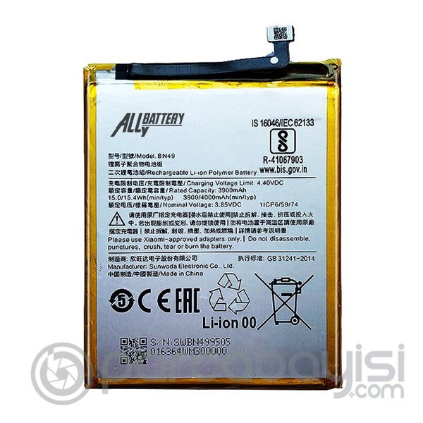Xiaomi Redmi 7A Pil Batarya BN49
