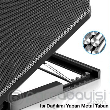 ALLY MC Q100 Ayarlanabilir Yükseklik Laptop Soğutucu Stand