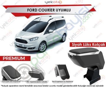 Ford Courier Uyumlu Lüx Siyah Kolçak Kol Dayama Ultra Kaliteli