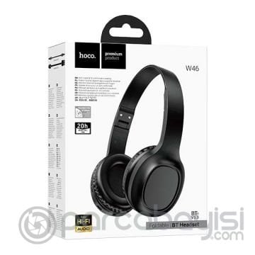 HOCO W46 Hi-Fi Yüksek Ses Bluetooth 5.3 Kablosuz Kulaküstü Kulaklık