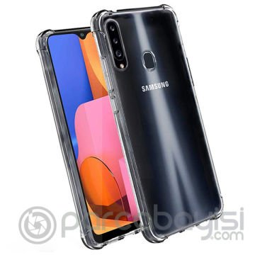 Ally Samsung Galaxy A20s Anti-Drop Darbe Emici Silikon Kılıf