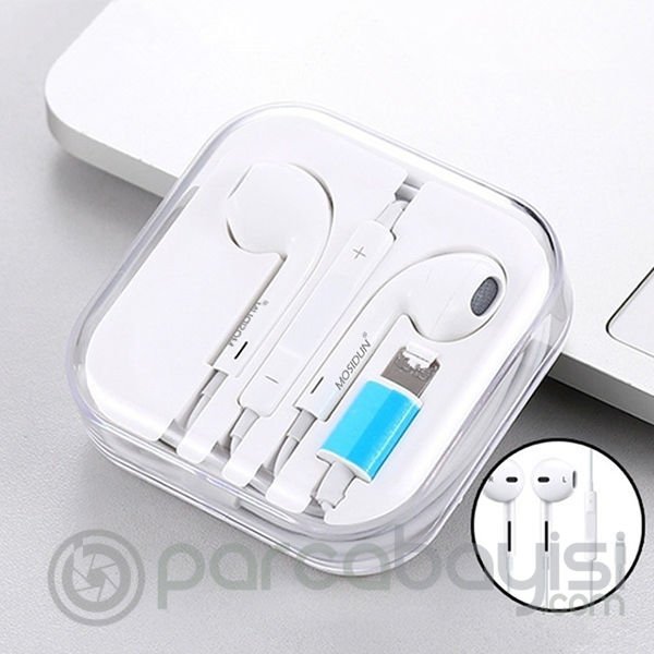 Mosidun İPhone 13-12-11-X -XS  Mikrofonlu Kulaklık