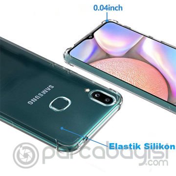 Ally Samsung Galaxy A10s Anti-Drop Darbe Emici Silikon Kılıf