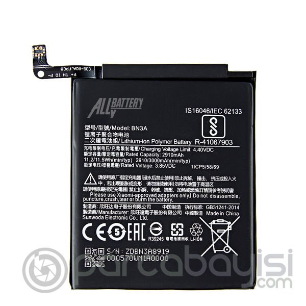 Xiaomi Redmi Go Batarya Pil BN3A