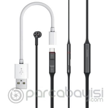 ALLY USB 2.0 Erkek -Type C 3.1 Dişi Kablo Huawei FreeLace usb Şarj Kablosu