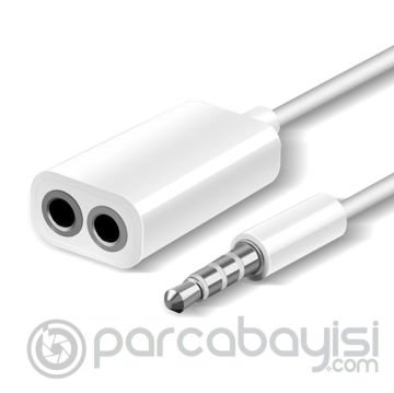 ALLY Universal 3.5mm Kulaklık Çoğaltıcı Erkek Dişi Jack Dönüştürücü Splitter