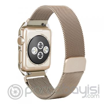 Ally Apple Watch 6-5-4 40mm Metal Kayış Milano Loop+metal Kılıf