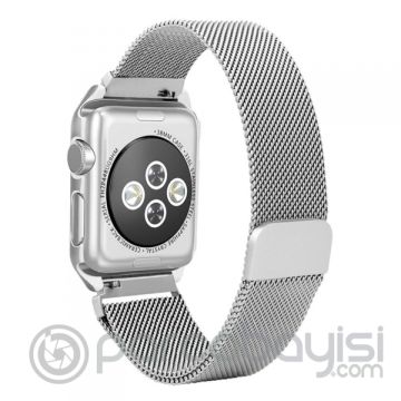 Ally Apple Watch 6-5-4 40mm Metal Kayış Milano Loop+metal Kılıf