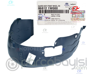 Kia Rio Ön Çamurluk İç Davlumbaz Sağ Orjinal | 868121W000