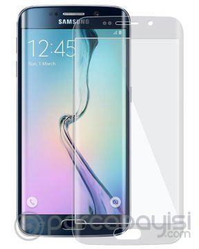 Ally Sm Galaxy S6 Edge G925 3d Tempered Kavisli Şeffaf Ekran Koruyucu