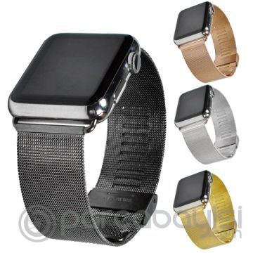 Ally Apple Watch 7-8 45mm 6-5-4 44mm Kayış Kordon Milano Metal Klasik 3-2-1 42mm