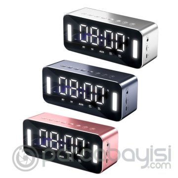 ALLY MC H8 Saat Led  Bluetooth Hoparlör Speaker Subwoofer 1400mah bat