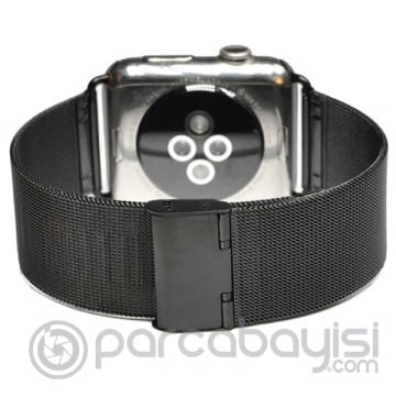 Ally Apple Watch 7-8 41mm 6-5-4 40mm Kayış Kordon Milano Metal Klasik Kopça 3-2-1 38mm