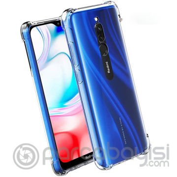 Xiaomi Redmi 8  Anti-Drop Darbe Emici Silikon Kılıf
