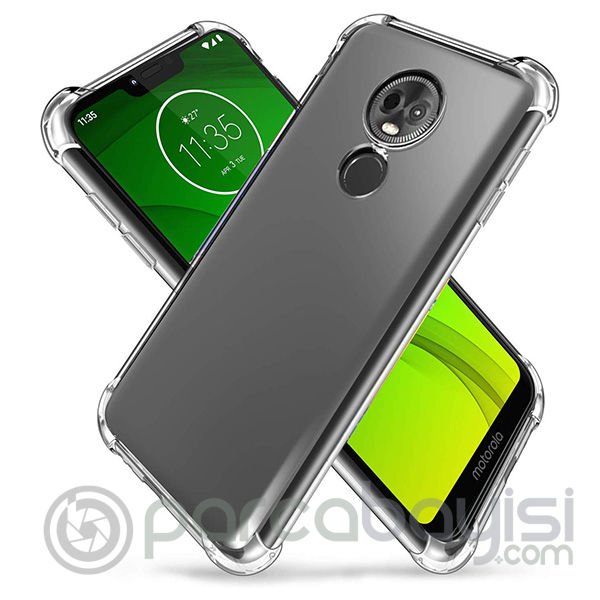 Motorola Moto G7 Anti-Drop Darbe Emici Silikon Kılıf