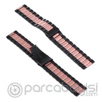 22MM Gear S3 Watch 4 -GT2 GT2E 46MM Kayış,Kordon Seramik Paslanmaz Çelik
