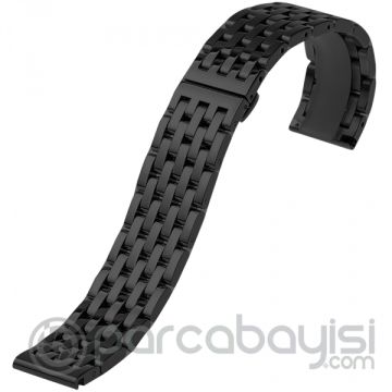 Ally 22mm Gear S3 Watch 4 46mm Paslanmaz Çelik 5 Bakla Kayış