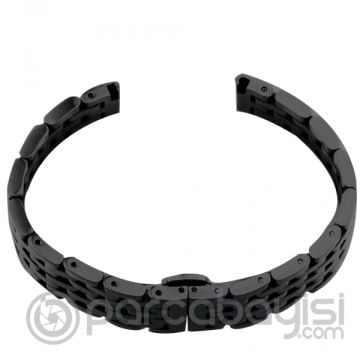 Ally 22mm Gear S3 Watch 4 46mm Paslanmaz Çelik 5 Bakla Kayış
