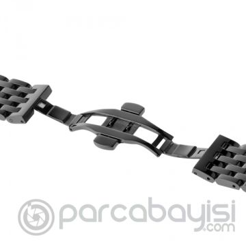 Ally 22mm Gear S3 Watch 4 46mm Paslanmaz Çelik 5 Bakla Kayış