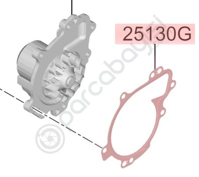 Devirdaim Contası Kia Rio-Ceed-Sportage Orijinal | 251302U000