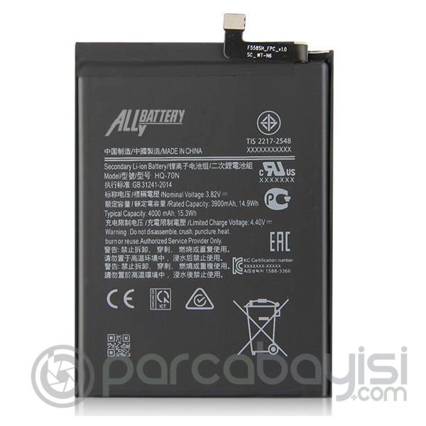 ALLY SM Galaxy A11  SM-A115 SM HQ-70N Pil Batarya