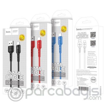 Hoco X30 Star 1.2m Usb Type-C Hızlı Şarj Usb Data Kablosu