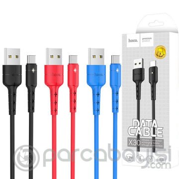 Hoco X30 Star 1.2m Usb Type-C Hızlı Şarj Usb Data Kablosu