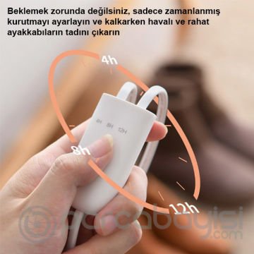 Baseus Foot Quick Heatı Ayakkabı Isıtıcı Koku kurutma Ve Nem Giderici