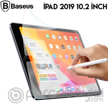 Baseus İPad 10.2 Paper Like Film Darbe Emici Pet Ekran Koruyucu İPAD 2021-2020-2019