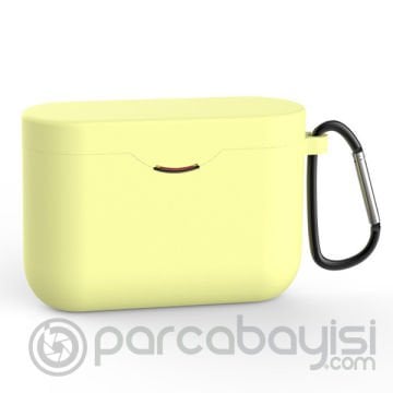 ALLY Sony WF-1000XM3 Bluetooth kulaklık Silikon Kılıf + Anahtarlık
