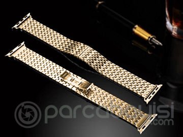 Ally Apple Watch 7-8 45mm 6-5-4 44mm Kayış Kordon Dragon Paslanmaz Çelik 3-2-1 42mm