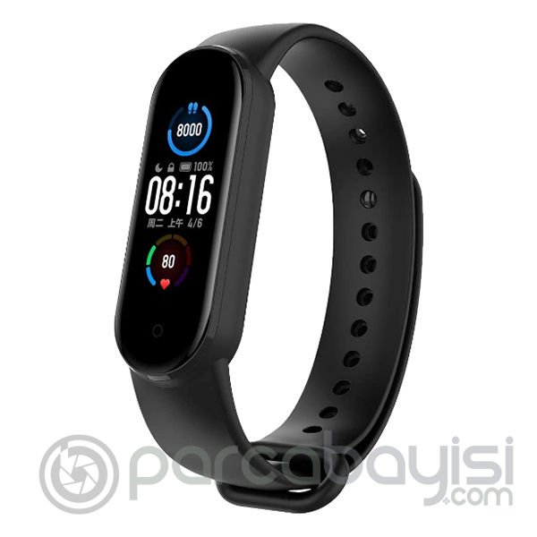 ALLY Xiaomi Band 5 Akıllı Bileklik İçin Silikon Kayış Kordon