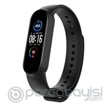 ALLY Xiaomi Band 5 Akıllı Bileklik İçin Silikon Kayış Kordon