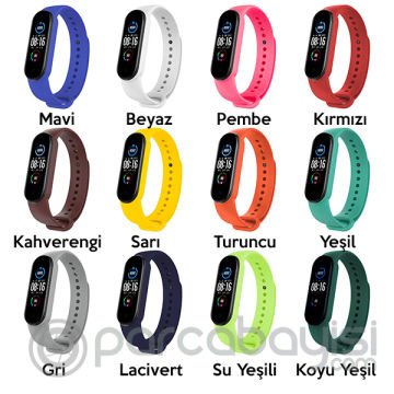 ALLY Xiaomi Band 5 Akıllı Bileklik İçin Silikon Kayış Kordon