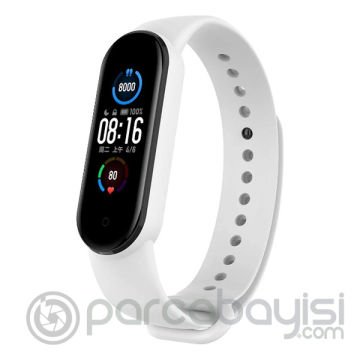 ALLY Xiaomi Band 5 Akıllı Bileklik İçin Silikon Kayış Kordon