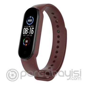 ALLY Xiaomi Band 5 Akıllı Bileklik İçin Silikon Kayış Kordon