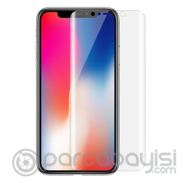 İphone 11 Pro,İphone X Xs 3d Pet Full Kaplama Darbe Emici Ekran Koruyucu
