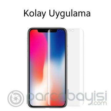İphone 11 Pro,İphone X Xs 3d Pet Full Kaplama Darbe Emici Ekran Koruyucu