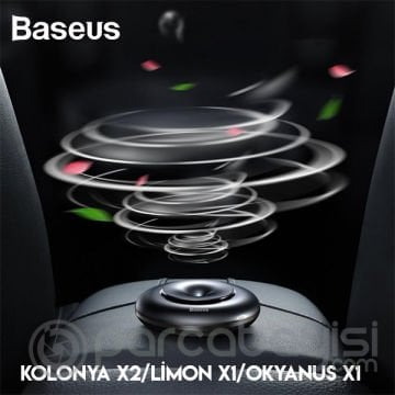 Baseus Vortex Car Air Freshener- Metal Araç Kokusu Hava Spreyi parfüm