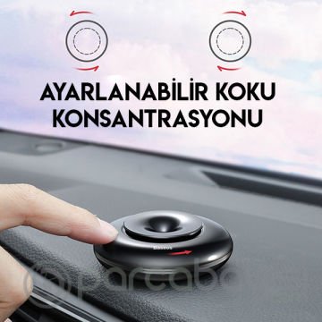 Baseus Vortex Car Air Freshener- Metal Araç Kokusu Hava Spreyi parfüm