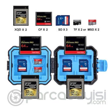 Puluz Mini Memory Hafıza Sim Kart Tutucu Su Geçimez Çanta