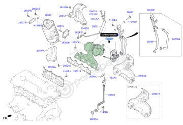 Kia Sportage Turbo Charger Orjinal | 282312B760