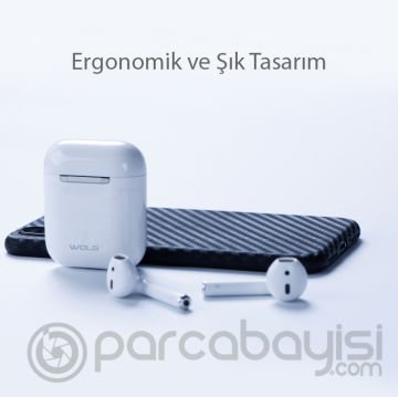 WOLG TB02 TWS Kablosuz Bluetooth 5.0 Kulakiçi Kulaklık