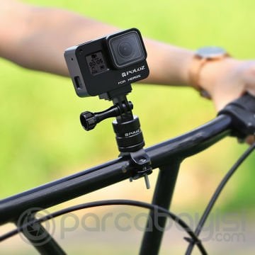 Puluz Gopro Hero 4,5,Session 4,5 360 Derece Donerli  Bisiklet Tutucu