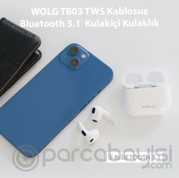 WOLG TB04 TWS Kablosuz Bluetooth 5.1  Kulakiçi Kulaklık