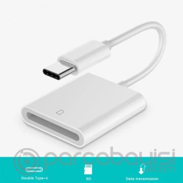 ALLY USB Type-C  SD Hafıza Kart Okuyucu Kamera  Kart Okuyucu