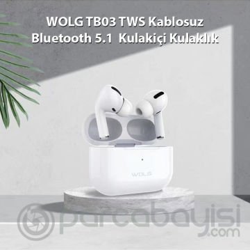WOLG TB03 TWS Kablosuz Bluetooth 5.1  Kulakiçi Kulaklık
